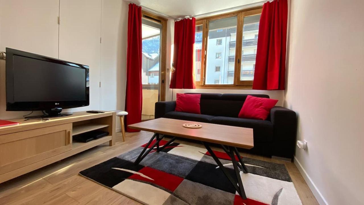 Chamois De Chamonix, Confortable 2 Pieces, Balcon, Parking Gratuit Eksteriør billede